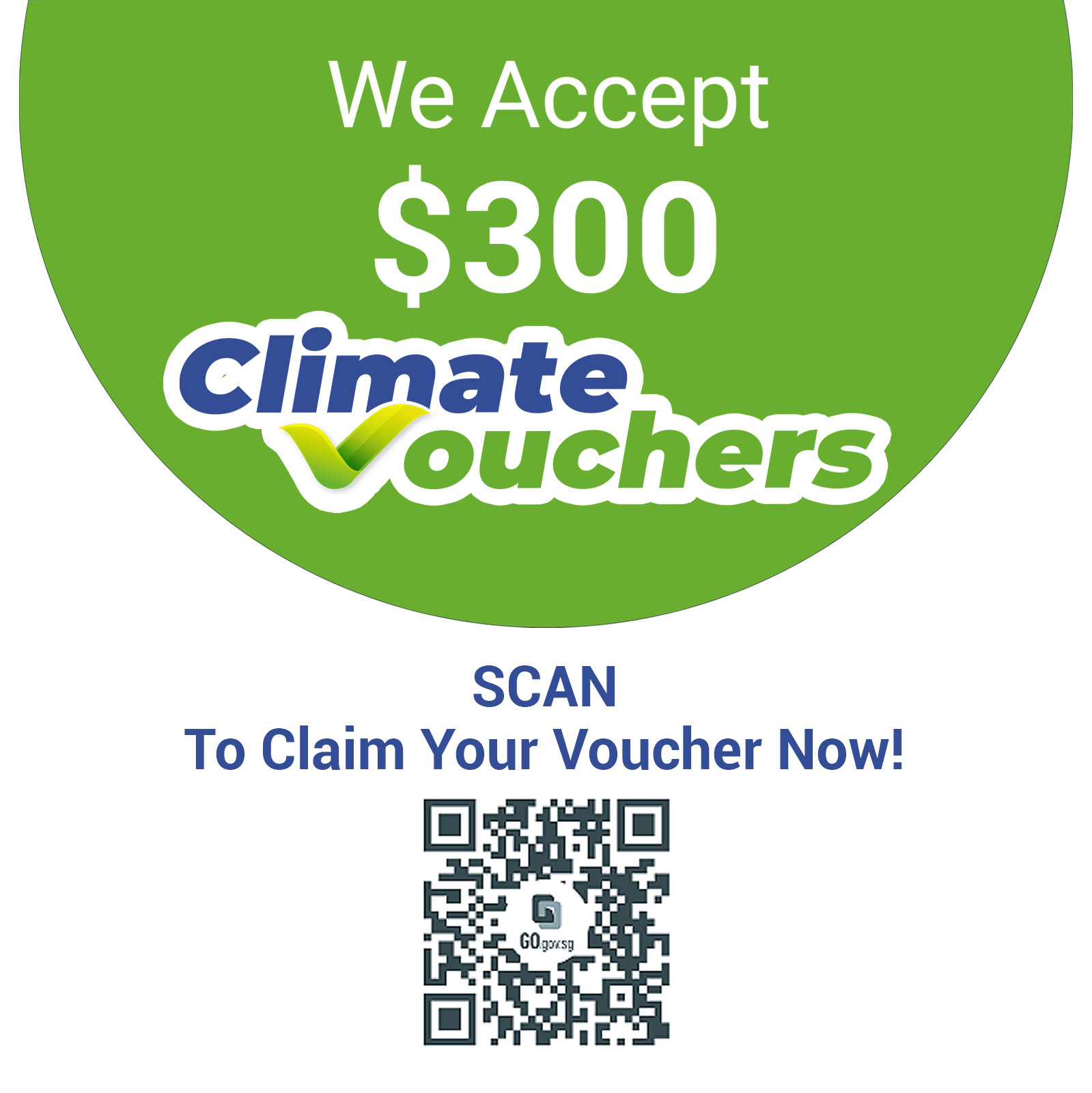 Climate Voucher $300